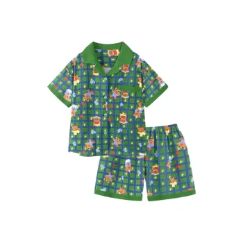 XIAFENYAN Pajama Set Women's Green