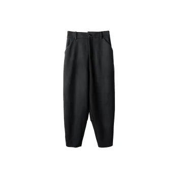 HUANXIANGZHE Skinny Pants Casual Pants Unisex Black