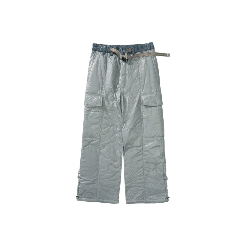 NOTHOMME Cargo Pants Unisex Microchip Gray-0