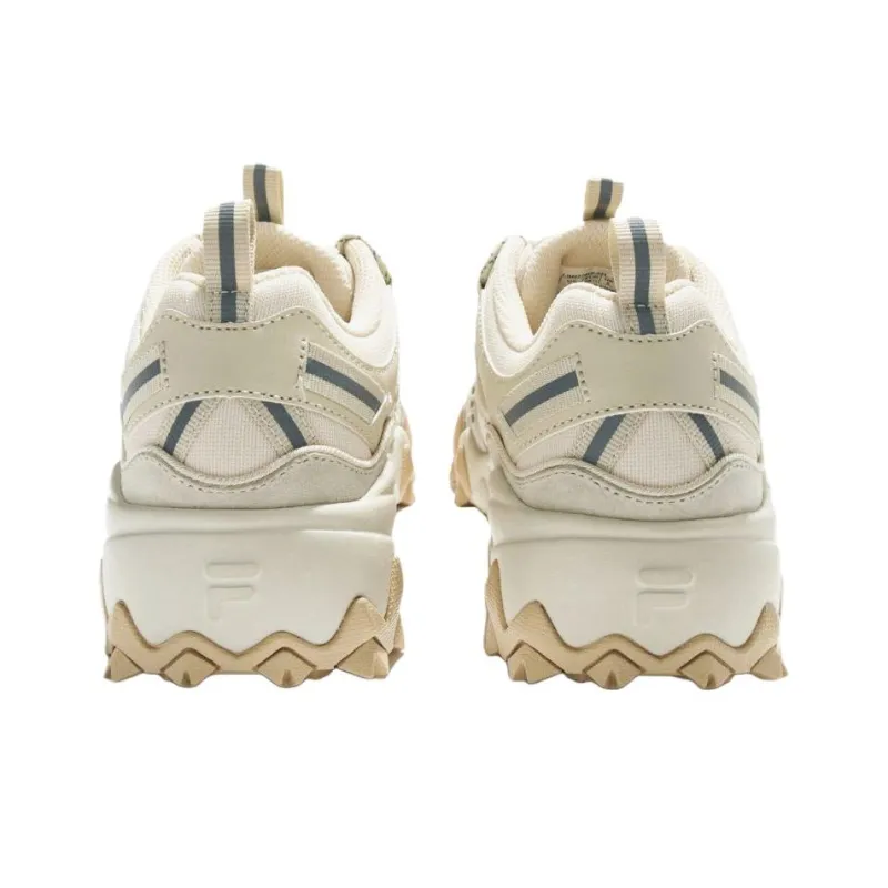 FILA TR V2 Anti Slip Wear Resistant Low Top Casual Shoes Unisex Beige-4