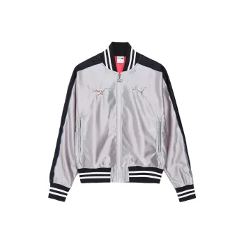 PUMA SKA MIJ FW24 Jackets Coats Unisex Silver