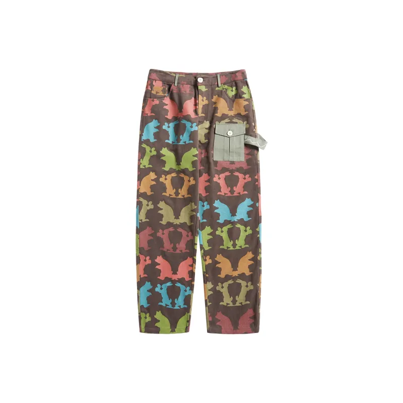 TIKIMOMOKA Casual Pants Unisex-4