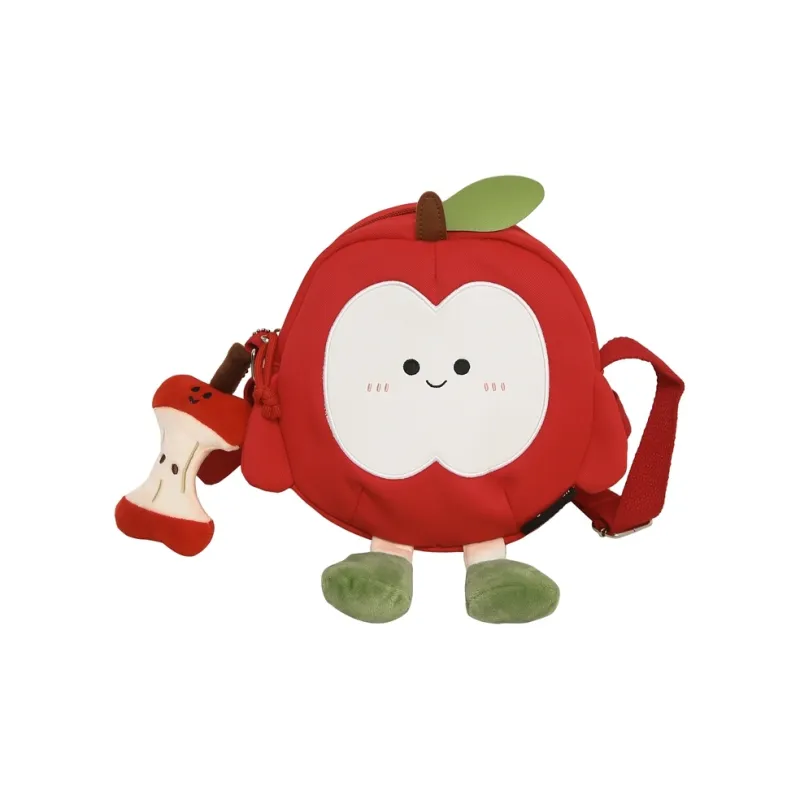 Homeboisportclub Nylon Backpack Women's Red Apple/Green Apple-0