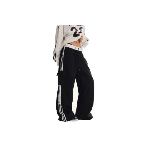 Pirkadat Casual Pants Unisex Black