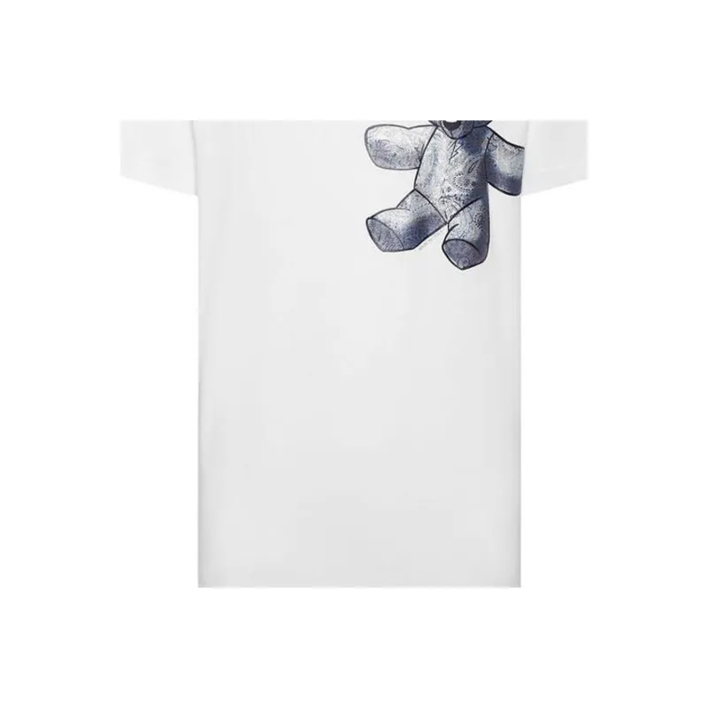 PHILIPP PLEIN Teddy Bear Paisley print T shirt-4