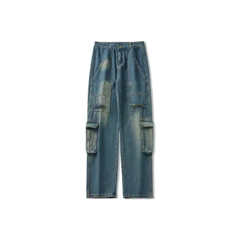 XINIYA TRAVEL Jeans Unisex Nostalgic Blue