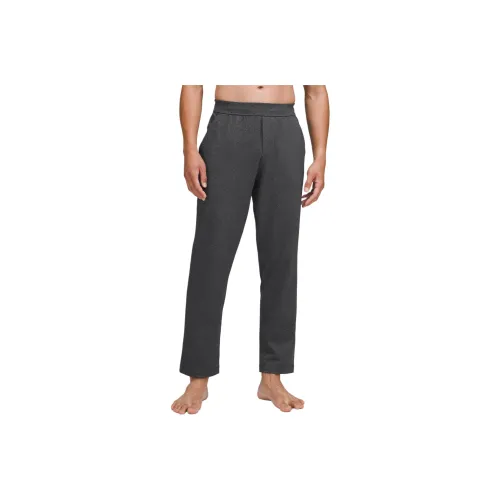 Lululemon Discipline Pant Knitted Sweatpants Men's Mixed Color Black