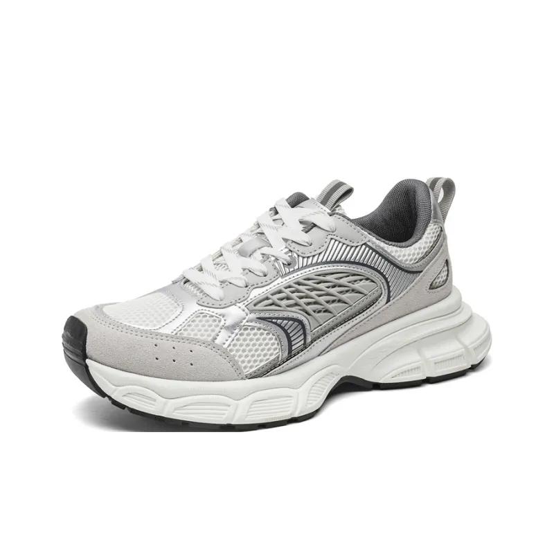 OFFER AITR Slip Resistant, Abrasion Resistant, Breathable Low Top Chunky Sneakers Men's-1