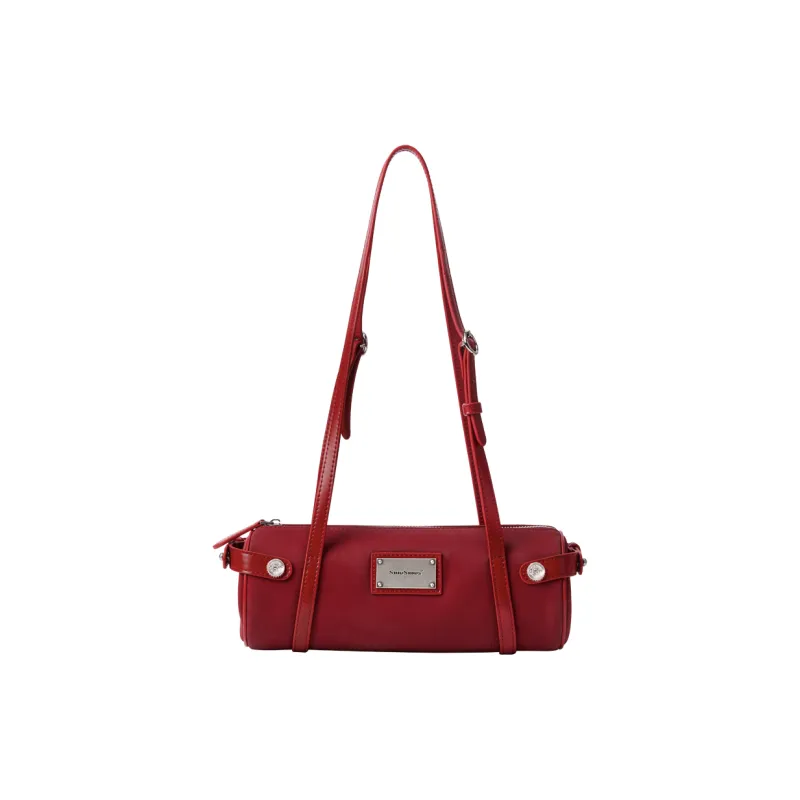 MCMIKO Artificial Leather Shoulder Bag Women's Ruby Cubic Zirconia-1