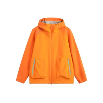 LiNing Outdoor Collection Warm Windbreaker Jacket Unisex Evening Orange