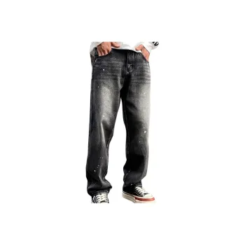 SONGS ALONG Jeans Unisex Black