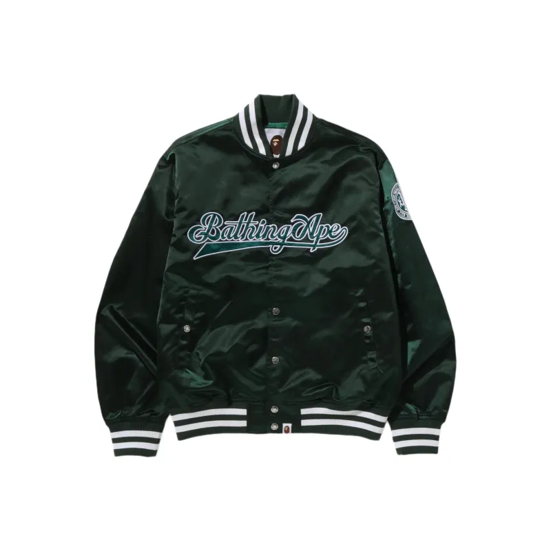 Bape Baseball Varsity Jacket-1