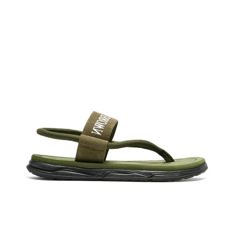 EOKAGAH Beach Sandals Men's Black Red-12