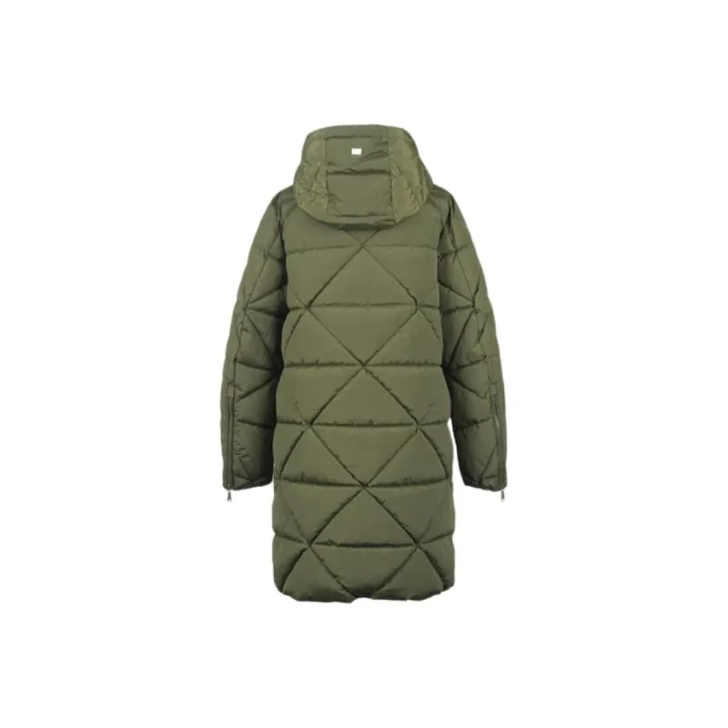 GEOX Jackets & Coats Women's Army Green-1