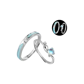 Suddenly Lucky S999 Fine Silver Rings Unisex