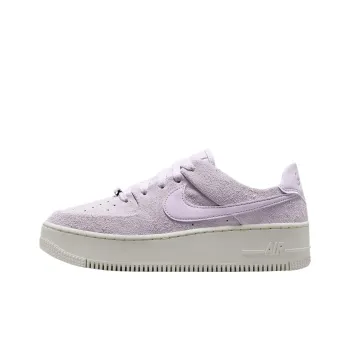 Nike Air Force 1 Low Top Skateboard Shoes Women's Grape Purple