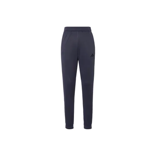 Adidas Outlets Knitted Sports Pants Men's Dark Navy Blue