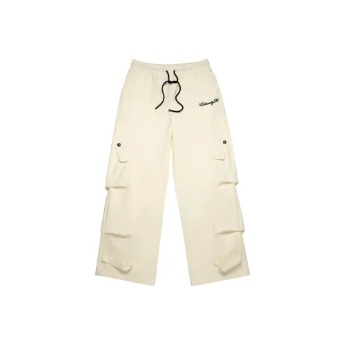 ED HARDY X Casual Blanc Pants Unisex White