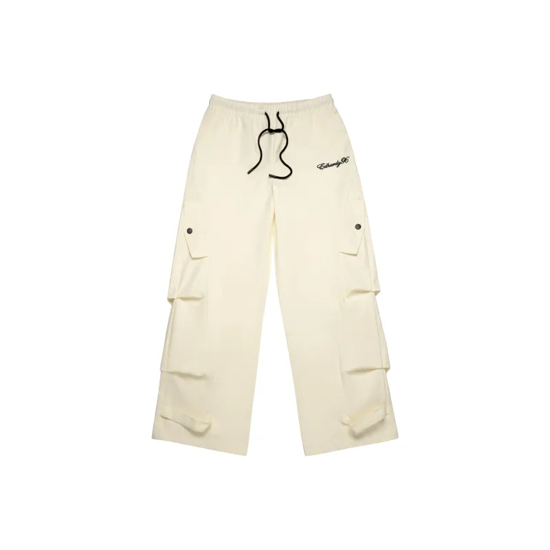 ED HARDY X Casual Pants Unisex White-0