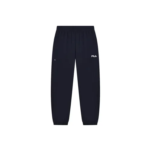 FILA Knitted Sports Pants Men's Legend Blue