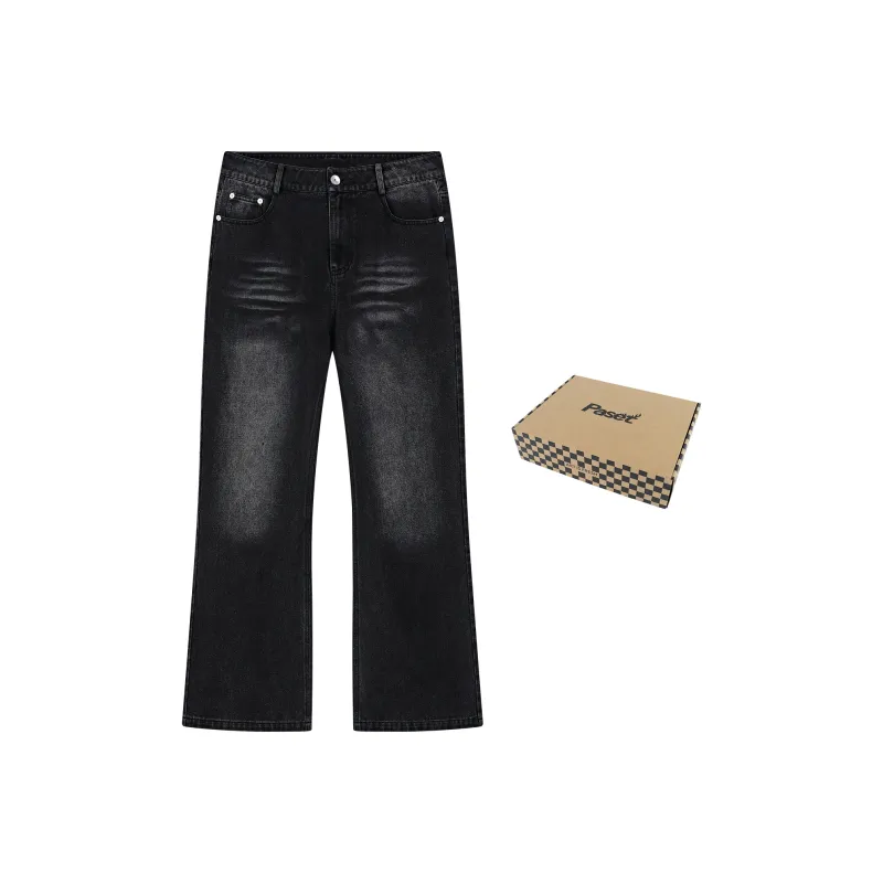 PASET Jeans Unisex Black Gray Color-0