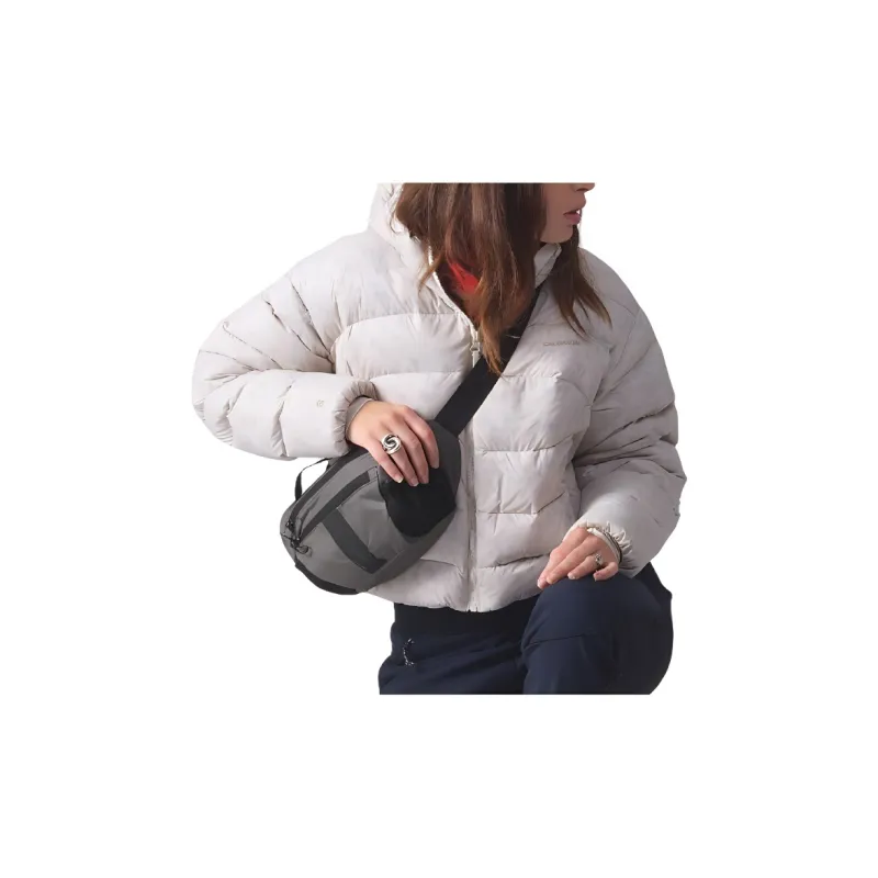 SALOMON Polyamide Sling Bag Fanny Pack Regular Unisex Iron Gray-4