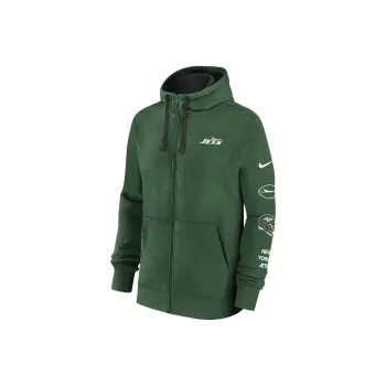Nike New York Jets Club Men's Nike Nfl Full Zip Hoodie