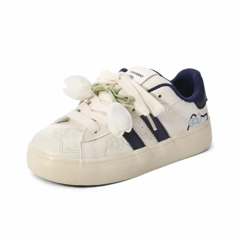 XPQ Coverage Slip Resistant And Abrasion Resistant Low Top Skateboard Shoes Women's-23