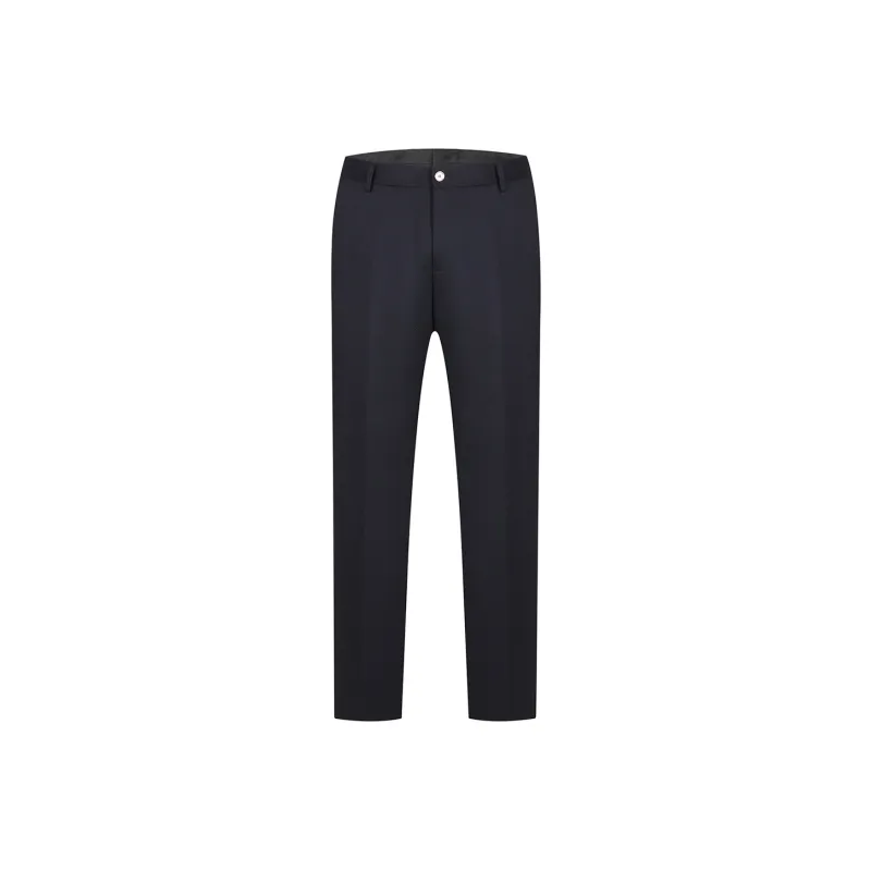MANGANO Straight Casual Pants Men's Navy Blue-0