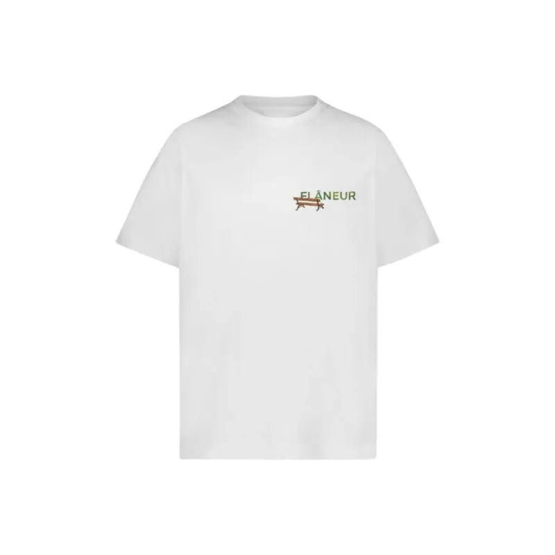 Flaneur Homme T Shirt Men's White-0