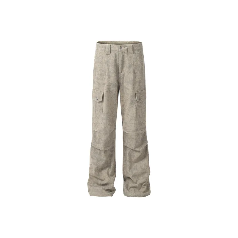 HLPT Cargo Pants Unisex Marble Pattern-0