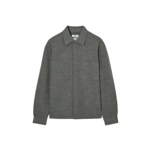 COS Jackets Coats Men's Dark Gray