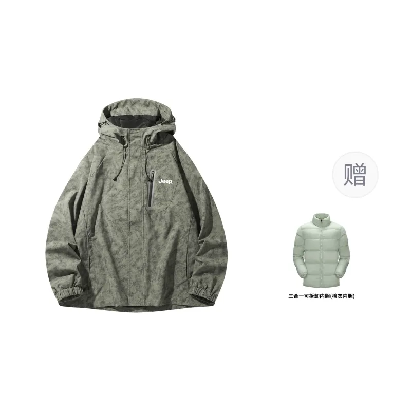 Jeep Trench Coats Unisex-57