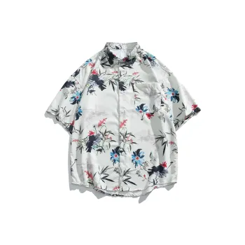 HIKZ Shirts Unisex Beige Floral