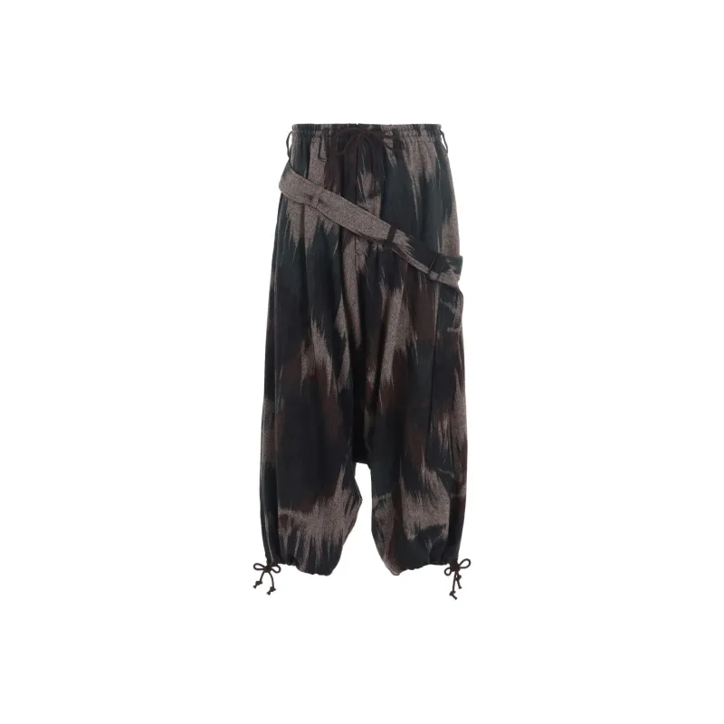 Yohji Yamamoto S'YTE FW24 Casual Pants Unisex Khaki-0