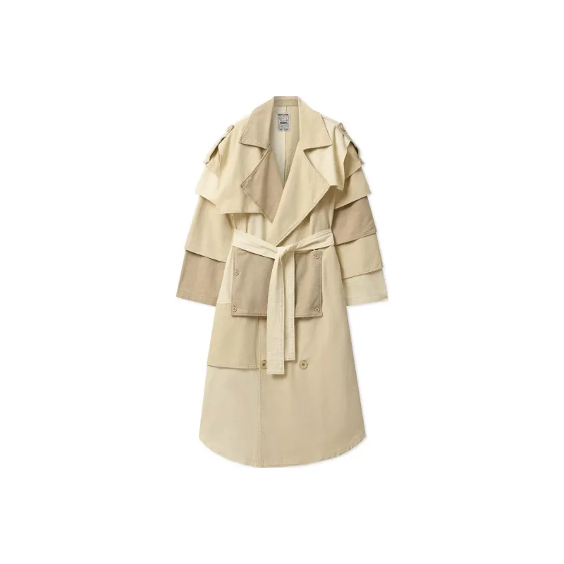 KIDSUPER STUDIOS FW24 Trench Coat Men's Light Brown-0
