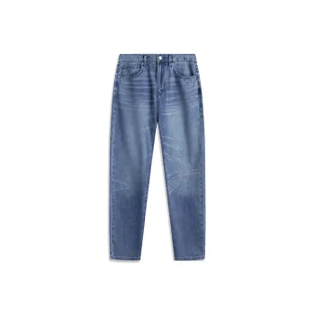 LiNing Sports Trend Series Jeans Unisex Light Blue Denim