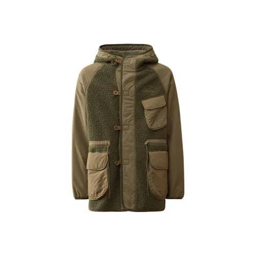 C.P.Company Faux shearling Hooded Jacket