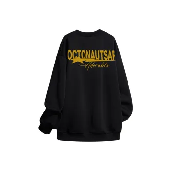 Small Columns Under The Sea Sweatshirt Unisex Black