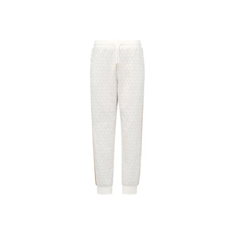 LI NING 1990 Casual Pants Men's Ecru-0