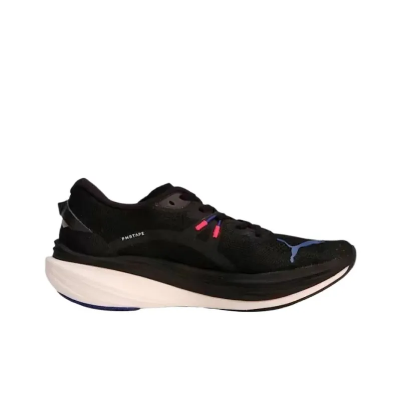 PUMA Slip Resistant And Breathable Low Top Running Shoes Men's Black-1