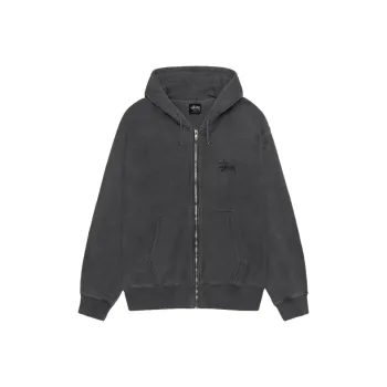 Stussy Basic Zip Hoodie Pigment Dyed