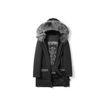 SINBOS Parka Coats Men Black