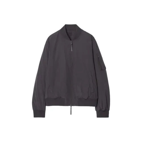draped-sleeve cotton shirt Blau