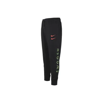 Nike Men's Sportswear Double Swoosh Track Pants Black