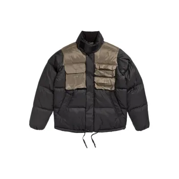 G-STAR RAW Puffer Jacket Unisex Black/Gold
