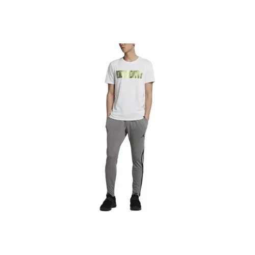 Jordan 23 Alpha Knitted Fabric Vintage Sweatpants Men's Gray