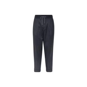 Brunello Cucinelli Pleated Tapered Leg Trousers