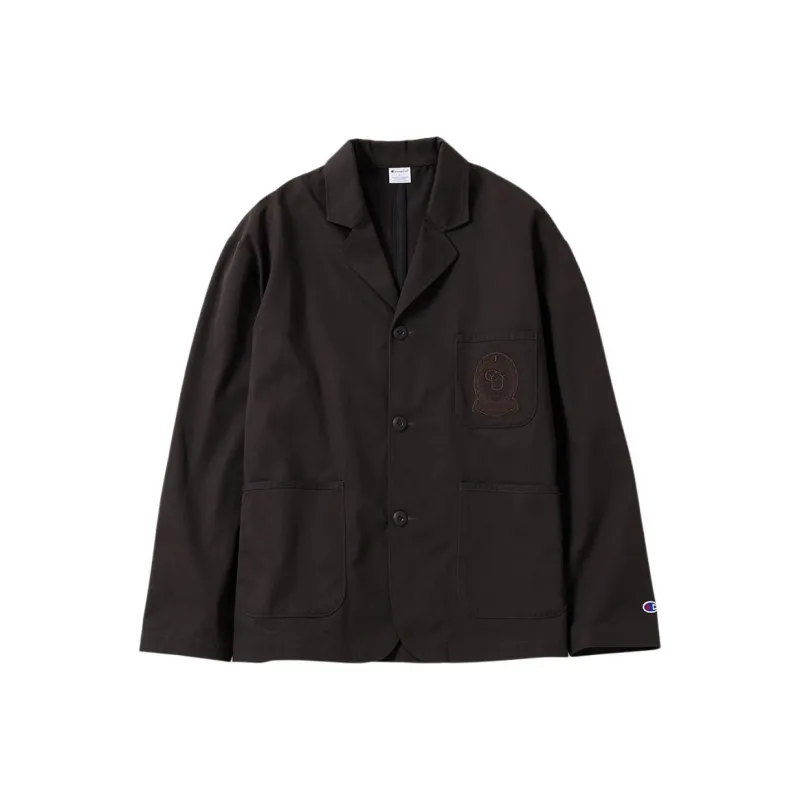 Champion FW24 Jackets & Coats Unisex Dark Brown-0