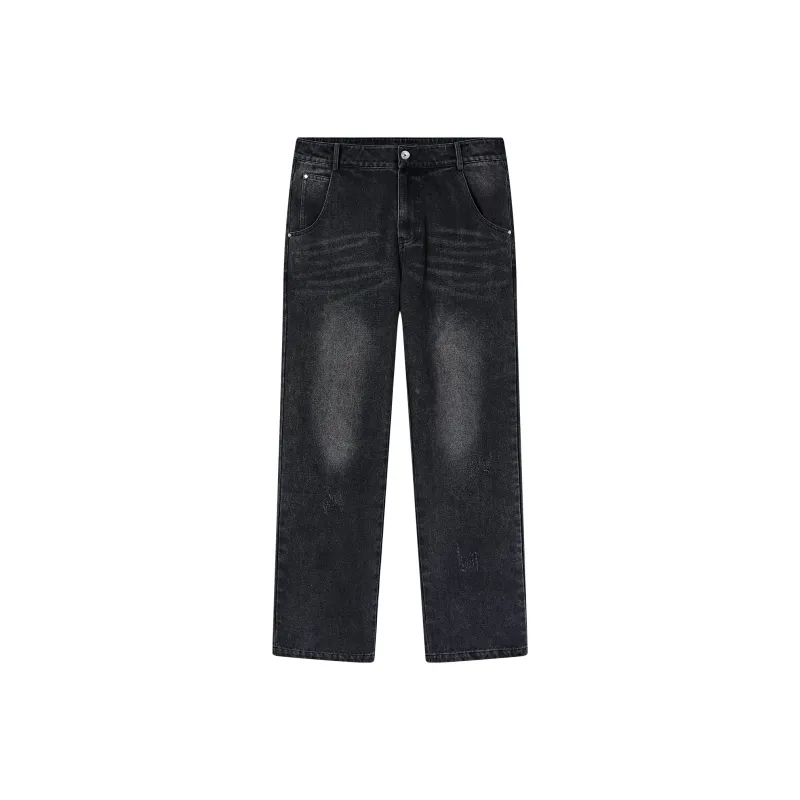 PASET Jeans Unisex Washable Smoke Gray-0
